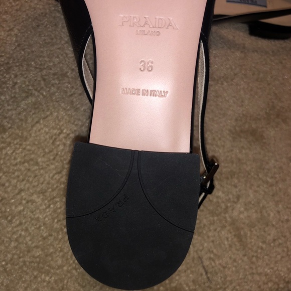 Prada Calzature Donna Nero 36 NEW - Picture 6 of 7